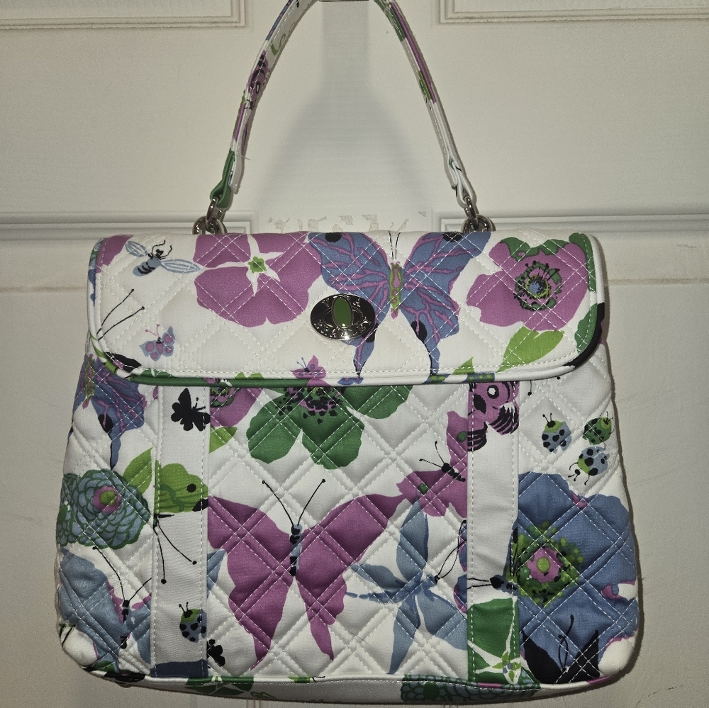 Vera Bradley Vintage Nicole Sateen handbag, **Limited Edition **, NWT